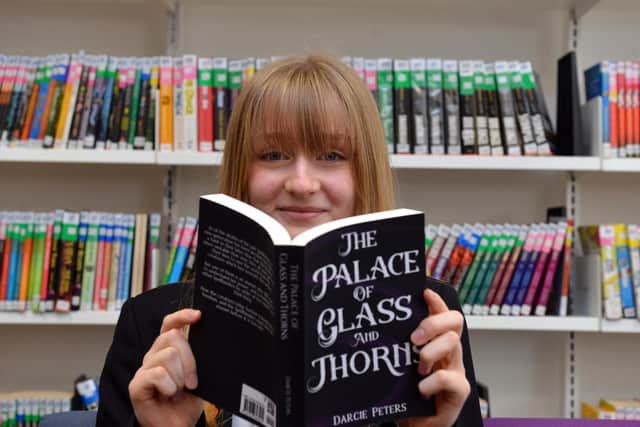 Sandhill View Academy pupil Darcie Peters, 14, started writing her novel during lockdown.