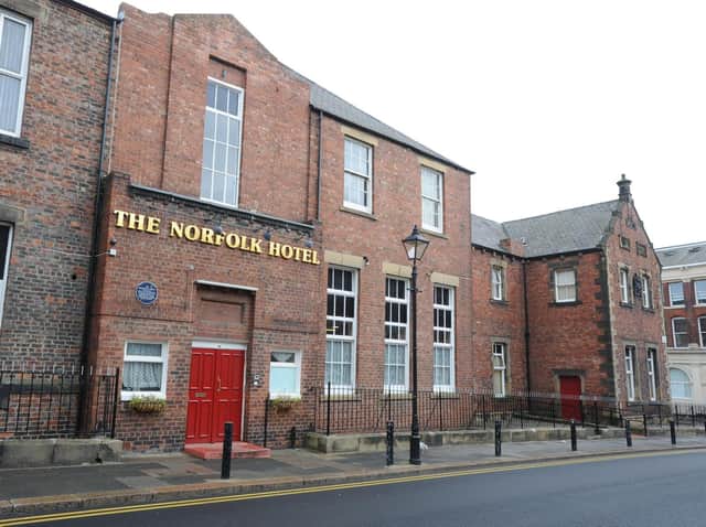 The Norfolk Hotel, pictured in 2015.