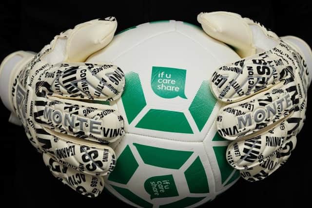 Sunderland-born England ‘C' goalkeeper James Montgomery launches new glove to coincide with Childrens’ Mental Health Week.