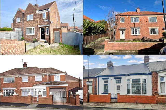Here is a list of properties on the market in Sunderland in the region of the city's average house price.
