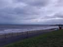 Storm Eunice over Sunderland sea front on Friday, February 18.