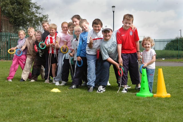 Residents of Pallion Park organised a sports day for children in the street in 2005. Remember it?