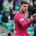 Livingston goalkeeper Max Stryjek. PA picture.