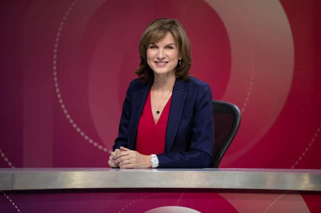 Question Time will be presented from The Fire Station by Fiona Bruce. BBC picture.