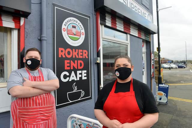 The Roker End Cafe has been offering free packed lunches to collect