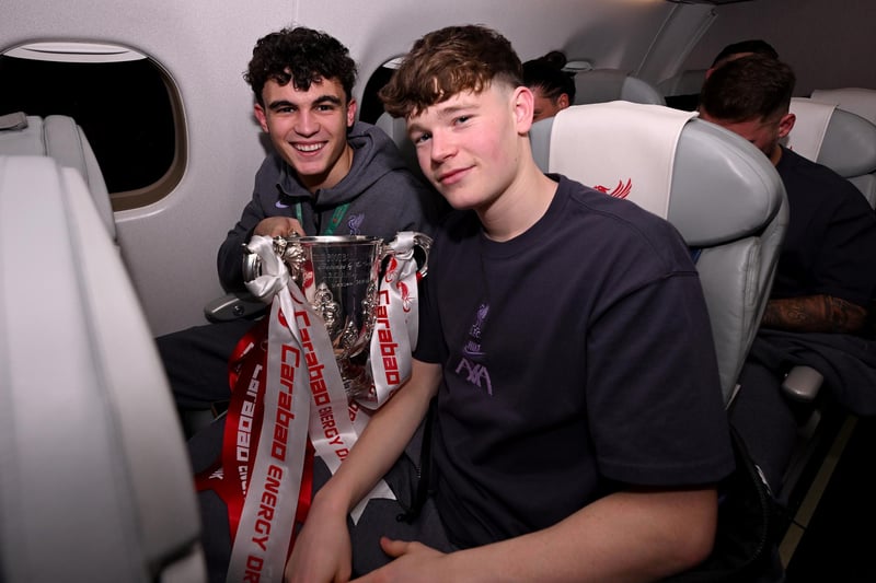 The 19-year-old joined Liverpool from Sunderland in 2019 and played in the Carabao Cup final for the Reds against Chelsea at Wembley, bagging his first major trophy in the process under legendary manager Jurgen Klopp.