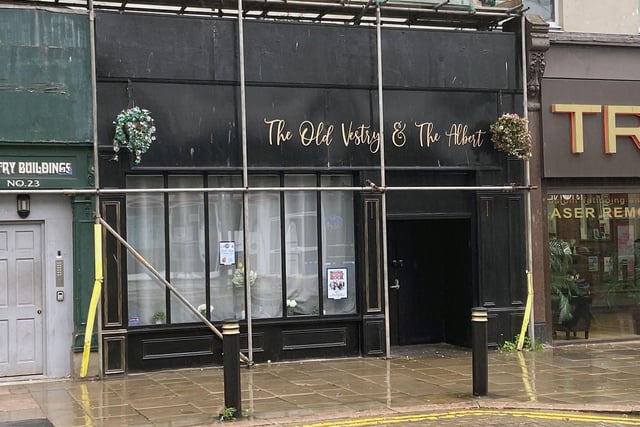 The Old Vestry on Fawcett Street has a 4.6 rating from 65 Google reviews.