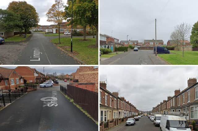 Check out the postcode locations where house prices are rising and falling in Sunderland and Washington.

Photographs: Google Maps