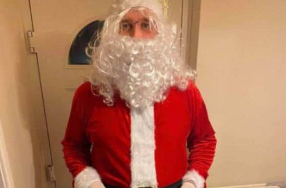 James Appleby is calling on Sunderland families in a Father Christmas suit to raise funds for city charity Layla's Legacy.