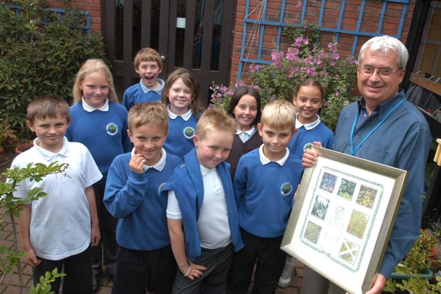 Head teacher David Hannington said goodbye to the pupils in the gardening club at Holley Park School in Washington in this photo from 2005.
