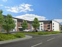 CGI impressions of how the proposed extra care facility could look.
