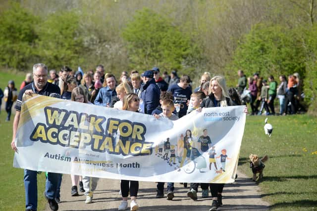 The North East Autism Society's Walk for Acceptance returns for 2023 at Herrington Country Park.