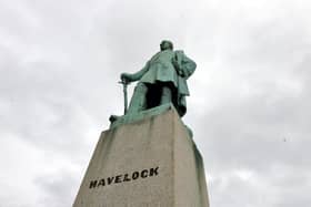 The General Havelock statue in Mowbray Park, Sunderland