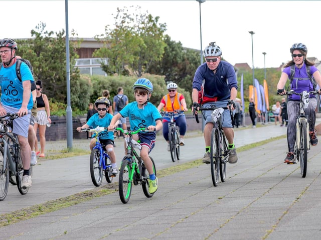 The event was for people of all ages.