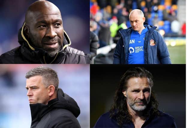 League One managers.