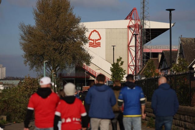 Average league attendance at the City Ground this season = 29,040