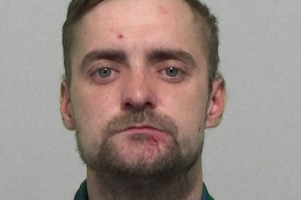 Dugdale, 28, of East Vines Place, Hendon, Sunderland, pleaded guilty to assault, causing criminal damage, causing harassment alarm or distress and breaching a non-molestation order when he appeared at South Tyneside Magistrates Court. He was jailed for a total of 24 weeks, made subject to a  a two-year restraining order and ordered to pay a total of £700 compensation