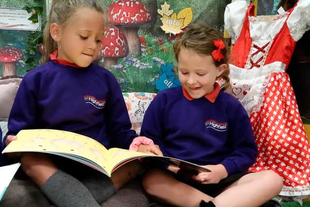 Ofsted inspectors have praised the school's literacy programme.