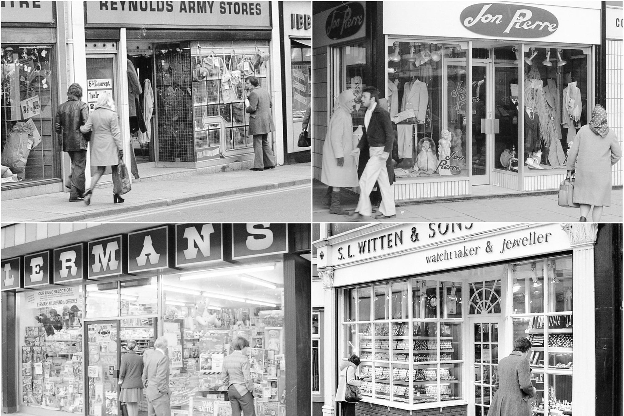 11 Sunderland shops in 1976