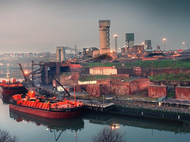 The pit in 1994.