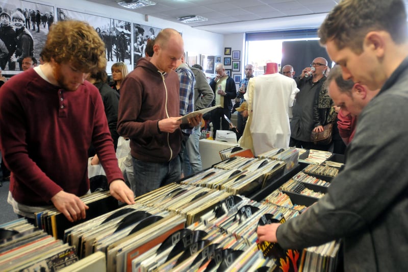 Did you get along to Pop Recs in Fawcett Street on World Record Store day in 2014?
