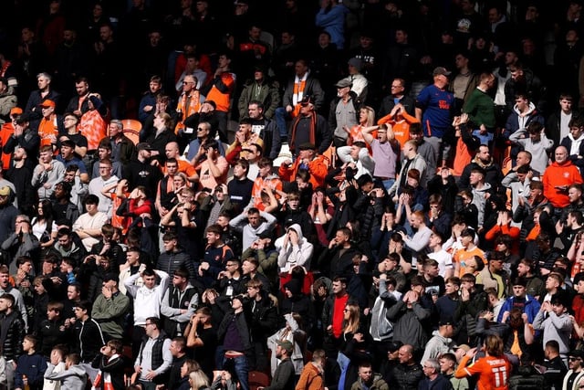 The average attendance at Bloomfield Road this season stands at: 11,369