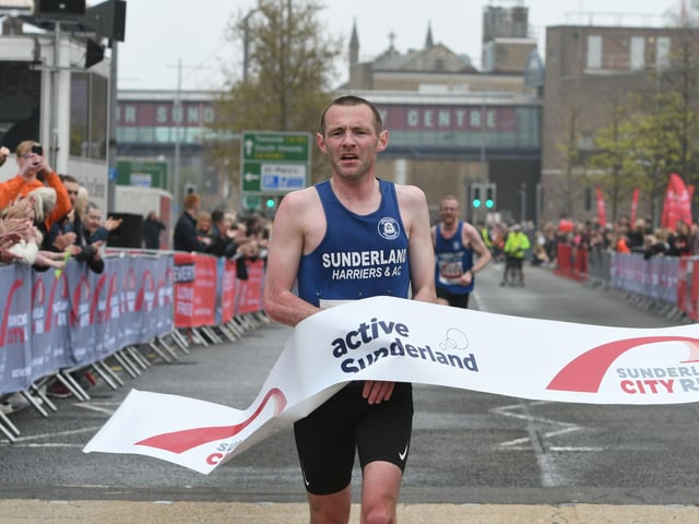 Winner of the Sunderland City Runs 2023 10k race Liam Taylor
