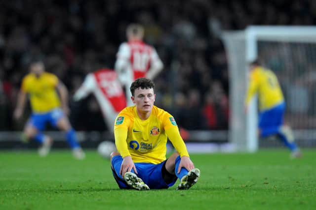 Nathan Broadhead suffered a hamstring injury against Arsenal.