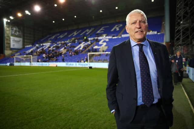 Mark Palios, chairman of Tranmere Rovers.