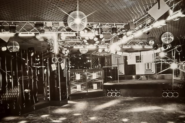 Glitterballs and a new £24k lighting system had been installed at Sands nightclub on Blackpool Promenade in March 1986