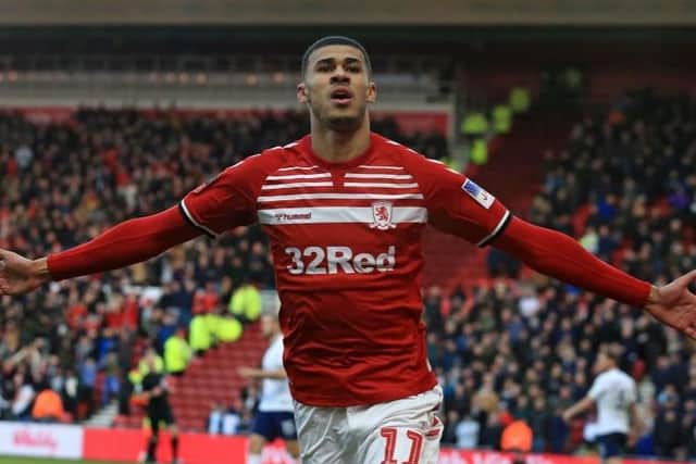 Ashley Fletcher finished as Middlesbrough's top scorer with 13 goals during the 2020/21 season.