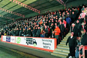 Sunderland fans at Cheltenham. Picture by FRANK REID