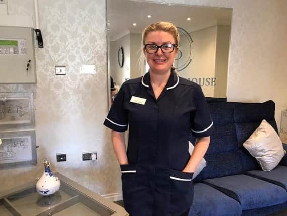 Manager of Donwell House Care Home, Victoria Leighton