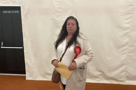 Cllr Tracy Dodds has been reelected.