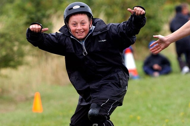 Skateboarding was just one of the activities for youngsters at Hetton Lyons Country Park in 2006.