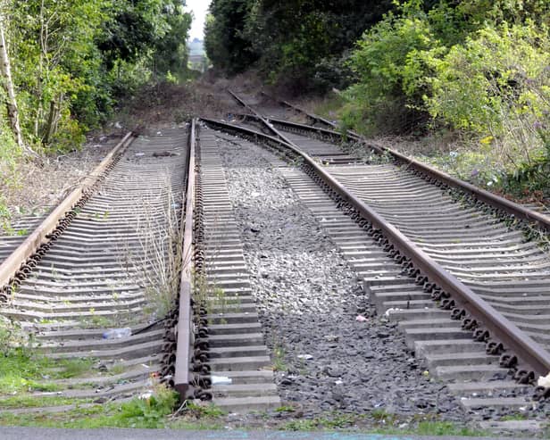 A stretch of the Leamside rail line, which closed to passenger traffic in 1964 and which could reopen as part of the Government's upcoming Integrated Rail Plan.