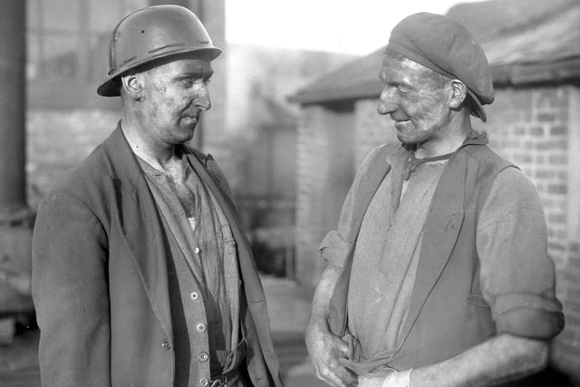 Silksworth Colliery opened in 1869 and was closed in November 1971. This picture of workers from the Echo archive is from 1935.