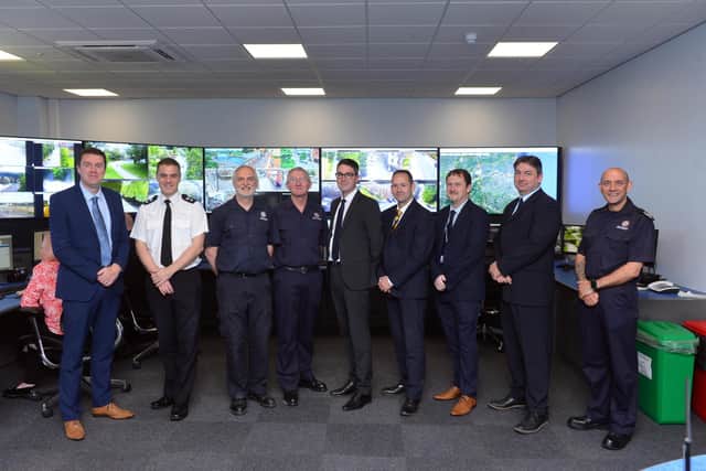Sunderland City Council CCTV operation facility moves into Tyne and Wear Fire and Rescue Service's headquarters.