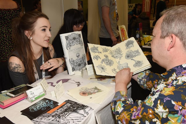 The Wonderlands, Graphic Novel Expo at Sunderland University's Cityspace. Did you get along in 2015?