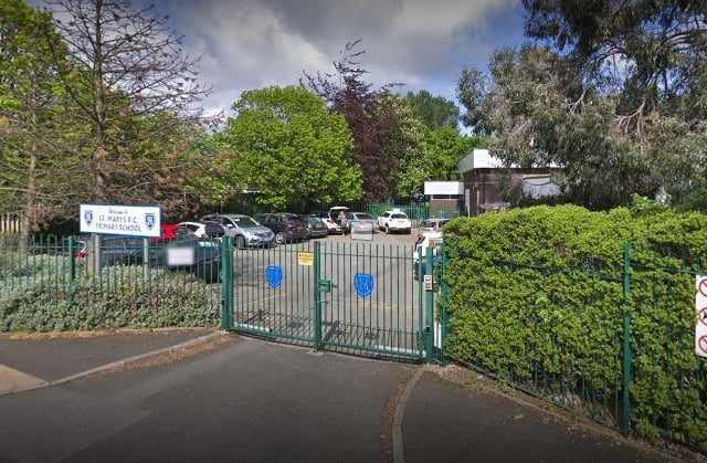 St Mary's Roman Catholic Voluntary Aided Primary School was over its official capacity by 0.5 per cent. The school had an extra 2 pupils on its roll.

Photograph: Google