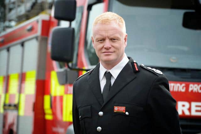 Chris Lowther, Chief Fire Officer of Tyne and Wear.