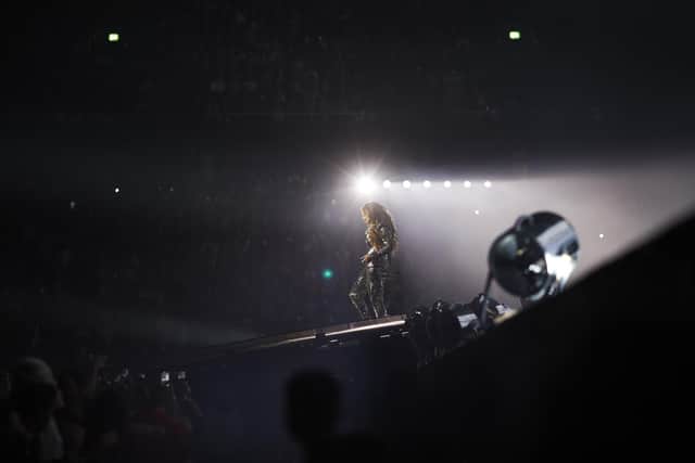 Beyoncé returns to the stage in the first of 56 shows for the RENAISSANCE WORLD TOUR, at Friends Arena in Stockholm, Sweden. Photographer: Andrew White