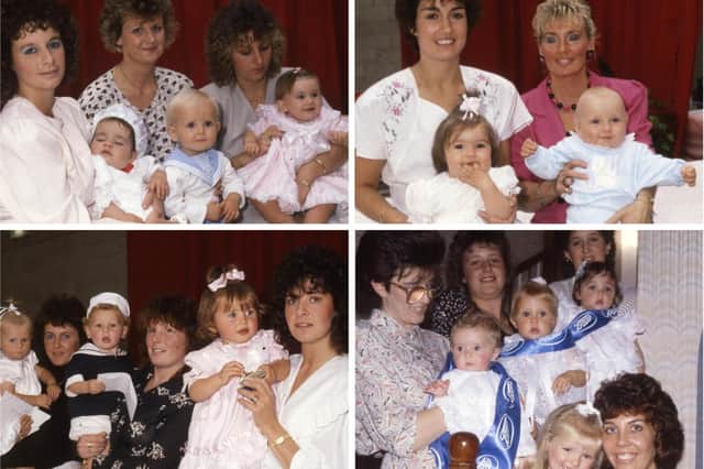 Your children in 1988 and 1989. We are sharing a selection of 80s bonny babies scenes with you.