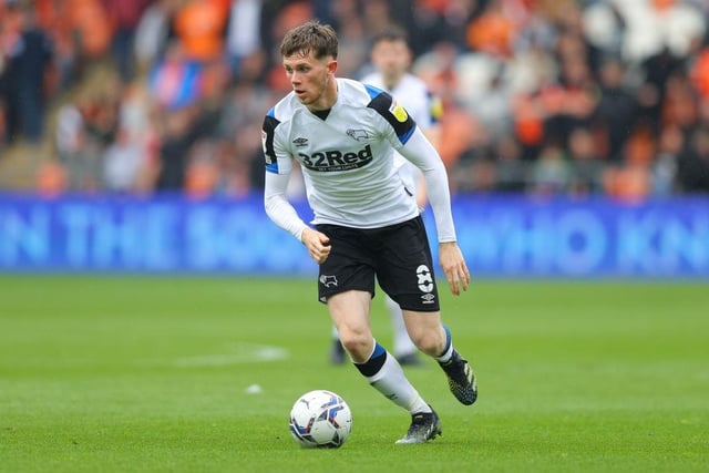 Another Derby player who will attract multiple suitors this summer. The 21-year-old defensive midfielder made 42 Championship appearances this season and has two years left on his Rams contract.