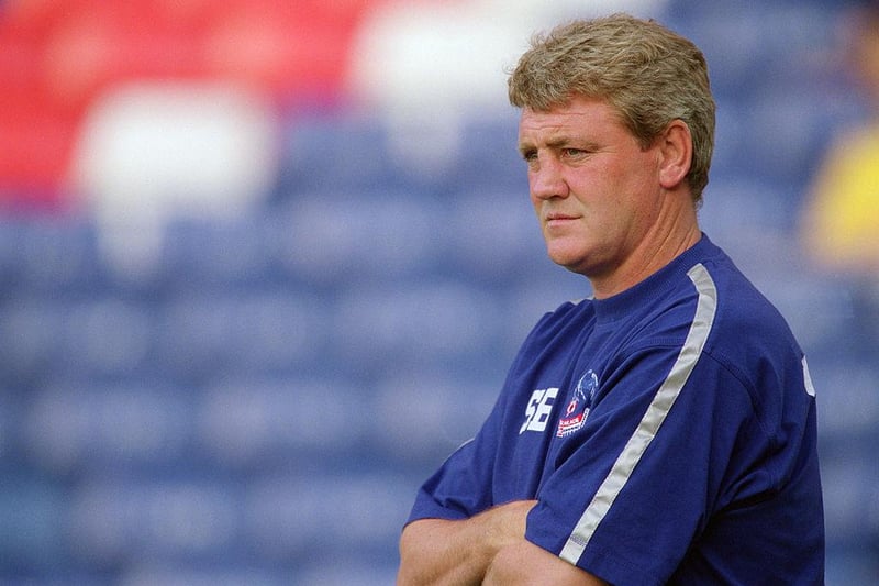 Bruce won 11 of his 18 games in charge at Selhurst Park before resigning in order to force a move to Birmingham City. Simon Jordan was Palace owner at the time.