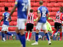 Alex Gilbey extends Charlton's lead at the Stadium of Light