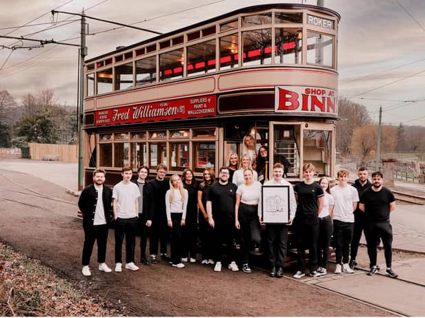 The team from Blacks Corner visiting Beamish. Photo by Helen Russell Photography.