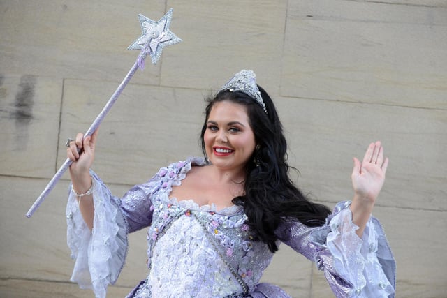 Scarlett Moffatt starred as the Fairy Godmother in the Sunderland Empire Theatre panto in 2019. She was the winner of the 16th series of I'm A Celebrity.