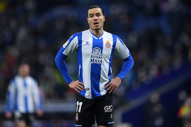 Leeds United are reportedly interested in signing Espanyol and Spain striker Raul de Tomas, as are Arsenal and West Ham. (AS)

(Photo by Alex Caparros/Getty Images)