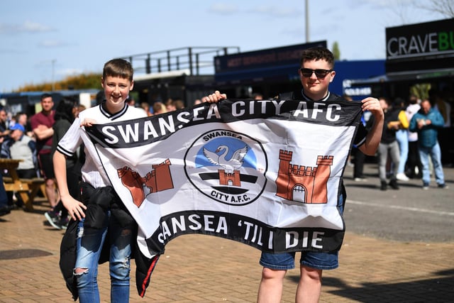 The atmosphere at Swansea's Liberty Stadium was rated at 3.5 stars by thousands of fans voting on footballgroundmap.com